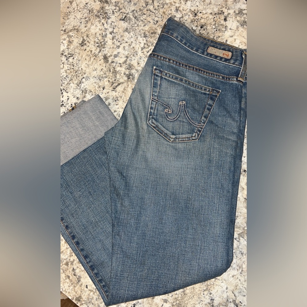 Ag Adriano Goldschmied Jeans The Tomboy Womens Size 27R - Picture 6 of 7